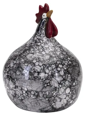 Obrázek produktu pro Hen Bubble black H.12cm