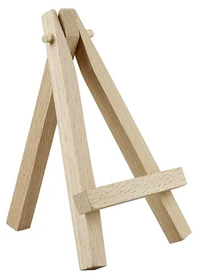 Produktbild von Mini-Staffelei, H: 12 cm, 1Stck.