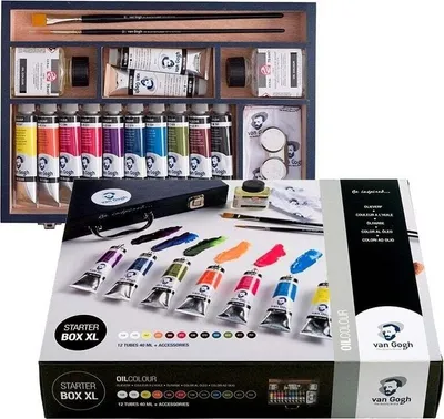 Obrázok produktu pre Royal Talens 2842510 ROYAL TALENS Van Gogh olejová farba štartovacia krabička XL, 12 x 40 ml