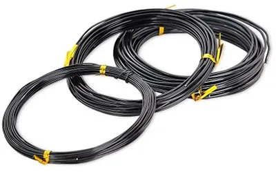 Produktbild von Go Go Gadget – Gartendraht-Set – Trainingsdraht – Bonsai-Baum – Pflanzen – Bäume – Bindedraht – 30 Meter – Set mit 1 mm, 1,5 mm und 2 mm