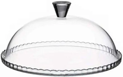 Produktbild von Famanu Tortenplatte mit transparenter Haube - Durchmesser 32 cm