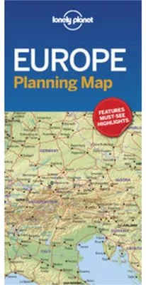 Immagine prodotto di Lonely Planet Europe Planning Map