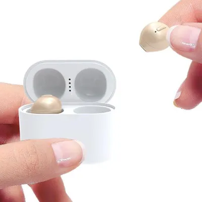 Produktbild von Xmenha Kleinst Schlafkopfhörer, kabellos, Bluetooth, unsichtbare Mini-Kopfhörer, In-Ear-Ohrhörer für die Arbeit, Schlafen, versteckte Headsets