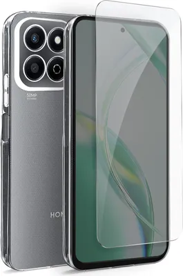 Produktbild von Mayaxess, Schutz-Set für Honor 200 Smart Schutzhülle und 9H Bildschirmfolie, Transparent