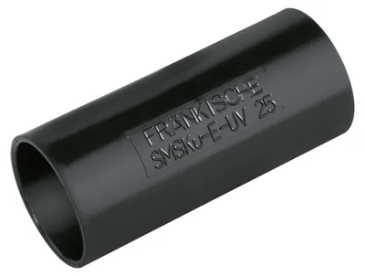 Obrázok produktu pre Plastová zásuvka čierna SMSKu-E-UV 32 sw