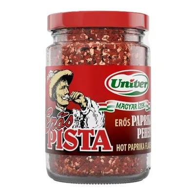 Produktbild von Univer Erös Pista Paprikaflocken 55g – Premium Scharfe Chili Flocken aus Ungarn