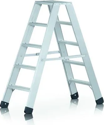 Produktbild von ZARGES Seventec B - LM-Stufen-Stehleiter 2 x 10 Stufen 40360