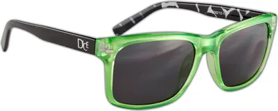 Produktbild von DICE - Damen/Herren Sonnenbrille - Vollrandrahmen - UV400 Schutz - Transparent Grün/Schwarz