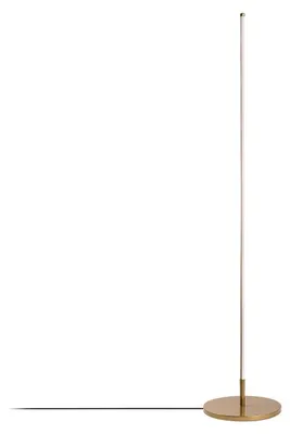 Image de Lampadaire Lampe sur pied en métal doré - Ø 30 x H 153 cm - LED intégrée 36W 3000K - IP20
