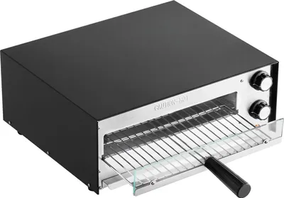 Obrázek produktu pro Elektrická stolní pec na pizzu 12 palců 1450 W Nastavitelná teplota 77 až 572 °F