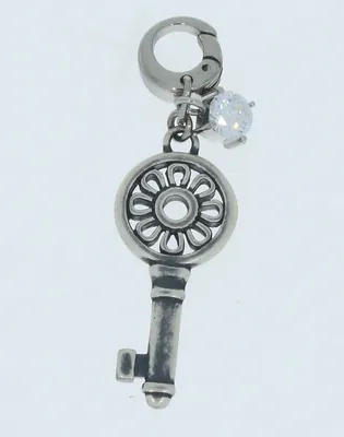 Produktbild von Fossil Anhänger Charms JF87633040 Schlüssel mit Zyrkonia