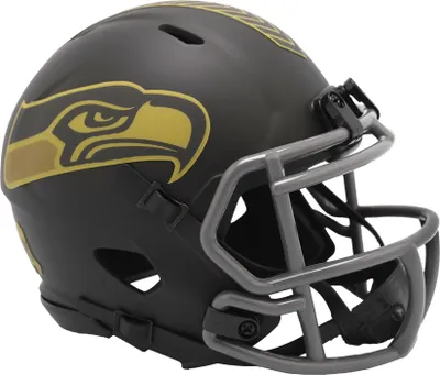 Image de Casque de football américain Riddell Speed Mini NFL SALUTE Seattle Seahawks