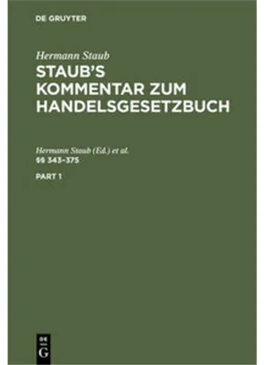 Obrázek produktu pro §§ 343-375