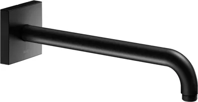 Produktbild von KEUCO Brausen und Brausezubehör Brausearm Wandmontage eckig Ausladung 300 mm schwarz matt
