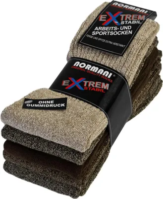 Produktbild von normani 5 Paar Arbeits- und Sportsocken
