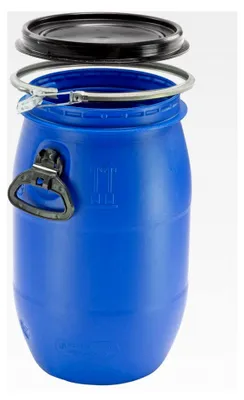 Produktbild von Wasserfass 30 l lebensmittelecht blau