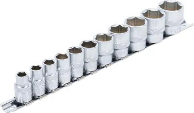 Produktbild von BGS 9110 Steckschlüssel-Einsatz-Satz, Sechskant, 10 mm, 11-tlg.