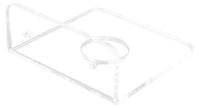 Image de Wall Mounted Acrylic Display Stand Holder Light Sword Vertical Rack for Home Decoration