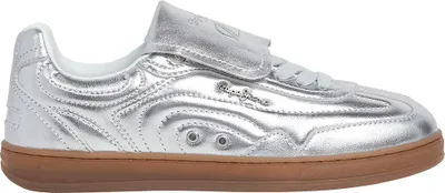 Image de Pepe Jeans Ball Metal Chaussures de sport Argent UE 40 Femme Argent UE 40