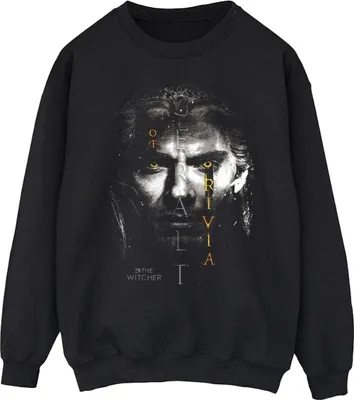 Produktbild von Netflix - "The Witcher" Sweatshirt für Herren BI47552 (L) (Schwarz)