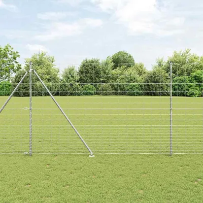 Zdjęcie produktu dla Ogrodzenie z drutu spawanego z kolcami 25 x 1,6 m (S x W)