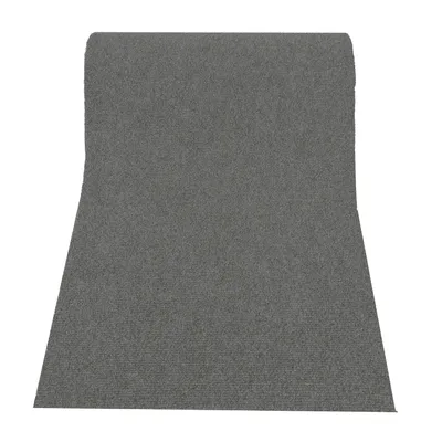 Produktbild von JYG Teppichläufer - Küchenläufer - 50x150cm - STAR grau - 50cm breit - variable Längen - rutschfest - Teppichläufer - Treppenläufer pflegeleicht - Teppich - maßgefertigt - Teppich Flur - Teppich Eingang - Küchenläufer