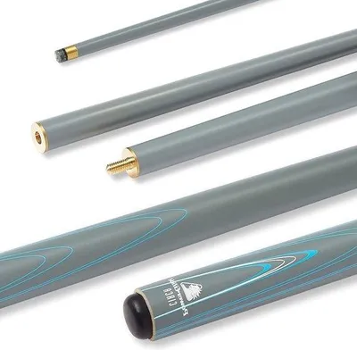 Productafbeelding van Famanu Snooker Keu, grijs, 57 inch (142 cm) - geschikt voor beginners