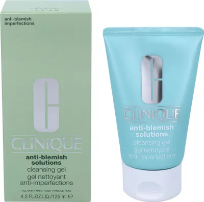 Produktbild von Clinique Anti-Blemish Solutions, Unisex, trockene Haut, Gel, Anti-Mitesser, Porenverkleinernd, 125 ml, Tube