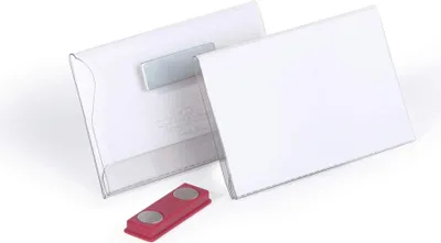 Obrázek produktu pro DURABLE Jmenovka s magnetem 54x90 mm, transparentní, 811719, 25 ks