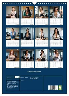 Produktbild von Schreibtischsünden (Wandkalender 2026 DIN A3 hoch), CALVENDO Monatskalender