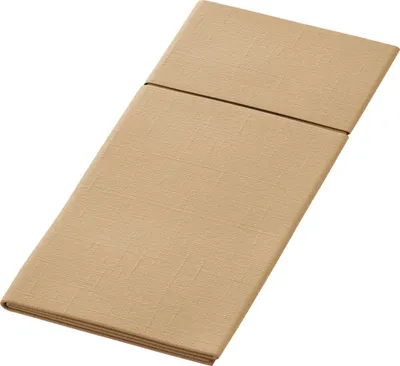 Produktbild von Duniletto Servietten Taschen Slim Ecobraun 65 Stück 1er Pack