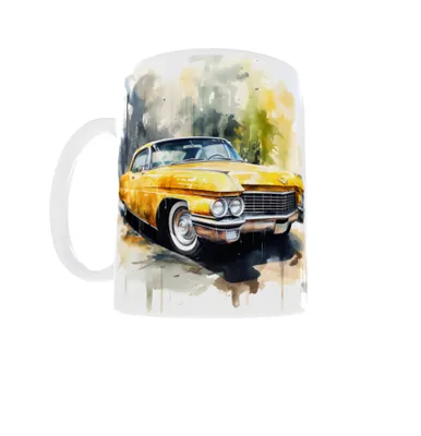 Produktbild von Becher 300ml Oldtimer-Klassiker-Luxusautos v4