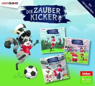 Produktbild von Die Zauberkicker Hörbox Folgen 1-3 (3 Audio CDs)