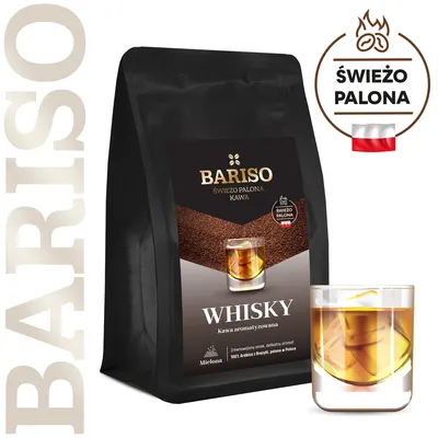 Zdjęcie produktu dla Kawa mielona BARISO WHISKY 200g