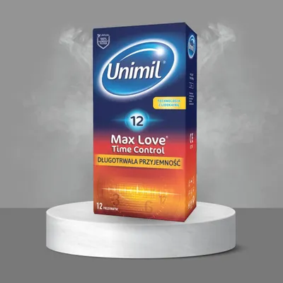 Produktbild von Unimil Max Love - Zeitkontrolle 12 Stk.
