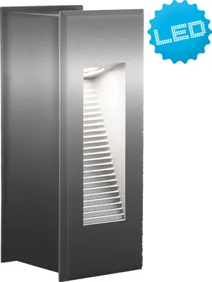 Produktbild von Näve LED Außenwandleuchte - Aluminium - silber; 1149259
