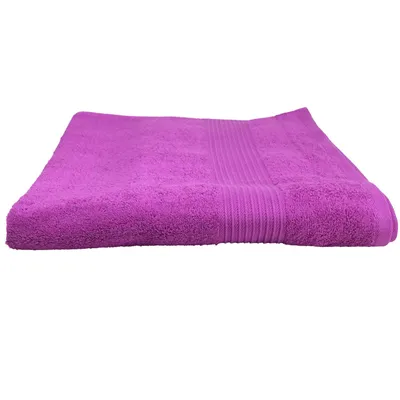 Produktbild von Badetuch Julie Pink Frottee Baumwolle 500g/m2 Handtuch 100 x 150 cmVP