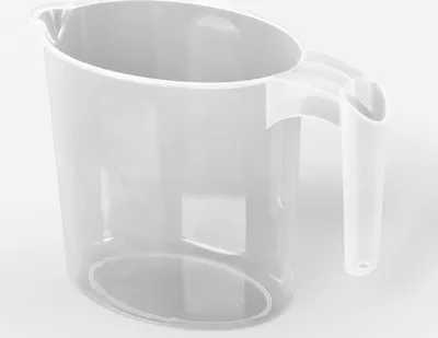 Obrázok produktu pre Džbán plastový 1L bez veka, odmerný STERK