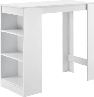 Produktbild von Barový pult 110 x 50 x 103 cm Barový pult Bar Bistro Bílá [en.casa]