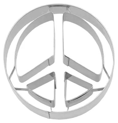 Image de Emporte-pièce Peace 2,5 X 6 X H.6 Cm - Birkmann