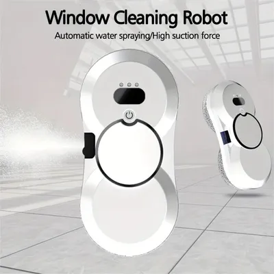Obrázok produktu pre Raamrobot – Robot na umývanie okien – Elektrický čistič okien – Automatický čistič okien – Stierka na okná