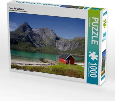 Produktbild von Calvendo Fjord der Lofoten 1000 Teile Puzzle quer 640x480mm, Gimpel Frauke; 7368206