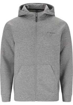 Productafbeelding van Virtus sweatshirt Taro V2, van comfortabele kwaliteit, kleur: 1038 Mid Grey Melange, maat: 3XL