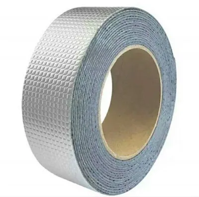 Produktbild von Wasserdichte Butylband für Lecks, Selbstklebende Dichtband für Dächer, Fenster und Rohre (5 cm x 10 m)