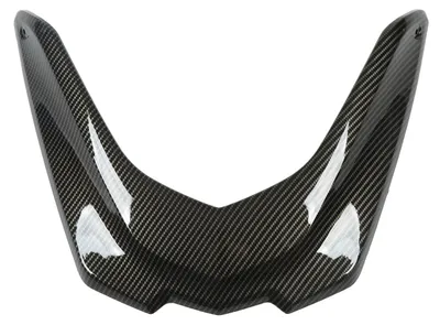 Image de Extension de carénage avant pour moto, motif fibre de carbone, texture lisse, pièce de rechange pour R1200GS LC Adventure