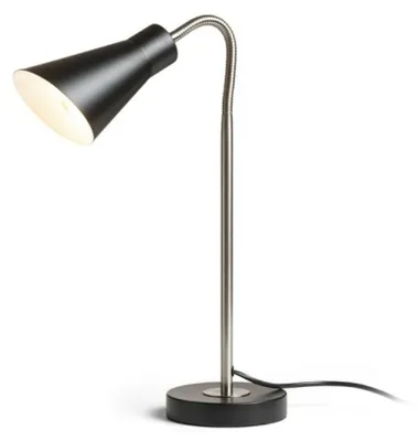 Obrázek produktu pro ANIKA stolní matná černá matný nikl 230V LED E27 15W