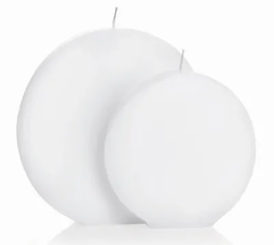 Produktbild von Formenkerze Doppelscheibe 170 x 215mm, zum selber Gestalten einer Kerze, Kerzenrohling