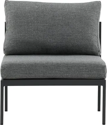 Zdjęcie produktu dla Copacabana sofa ogrodowa część środkowa czarna.