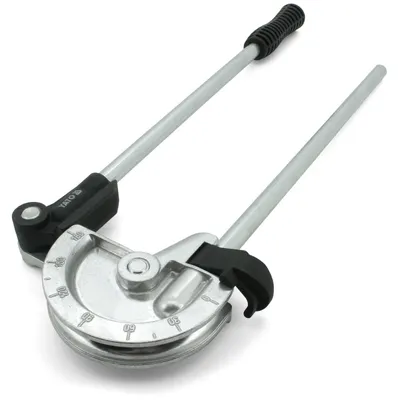 Rohrbieger 12 mm, 35 cm, 0–180° Skala, für Kupfer/Alu/Stahl