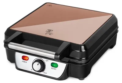Image de BERLINGERHAUS BH-9452 Gaufrier pour 4 gaufres Rose Gold